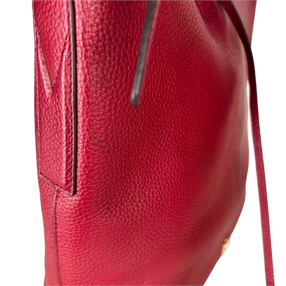 Michael Kors Maroon Junie Messenger Bag - Picture 11 of 13